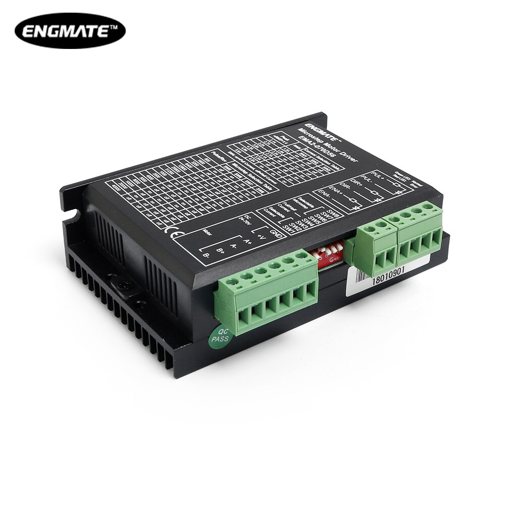 Savebase cnc 디지털 하이브리드 마이크로 스텝 모터 드라이버 dm756d EMA2-070D56 2.1a-5.6a 지원 nema 23, nema 34 모터